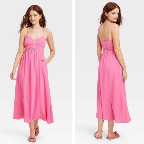 A New Day- Pink Maxi Dress - Picture 1 of 5